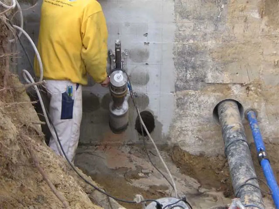 Leistung Kernbohrung