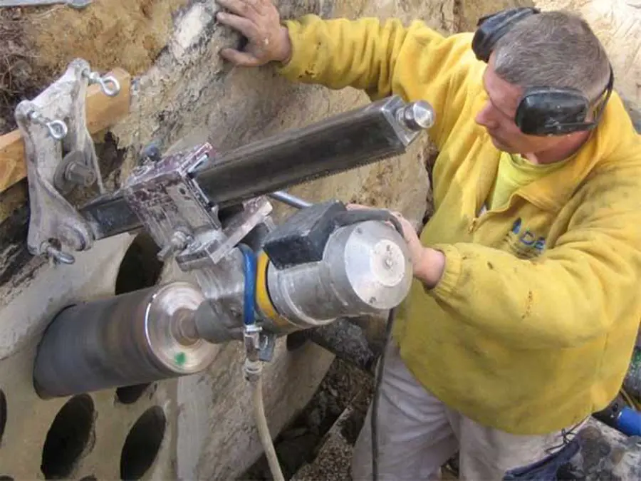 Leistung Kernbohrung