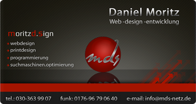 Daniel Moritz - Webdesign Berlin