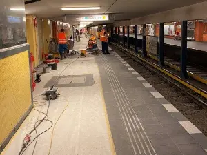 U3 Blindenleitsystem