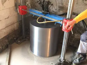 Deutsche Bahn - 800 mm Kernbohrung