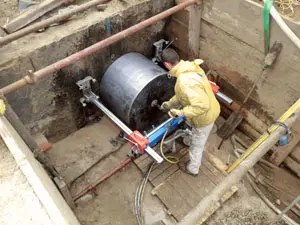 Kernbohrung Pergamonmuseum