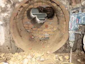 Kernbohrung Pergamonmuseum