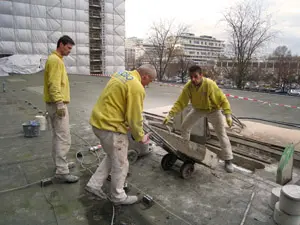 Dachffnung TU Berlin