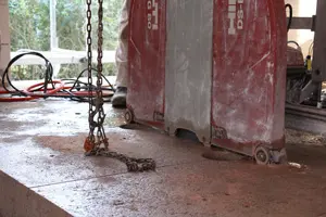 Projekthaus Deckenffnung